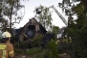 Grossfeuer Einfamilienhaus Siegburg Muehlengrabenstr P0878